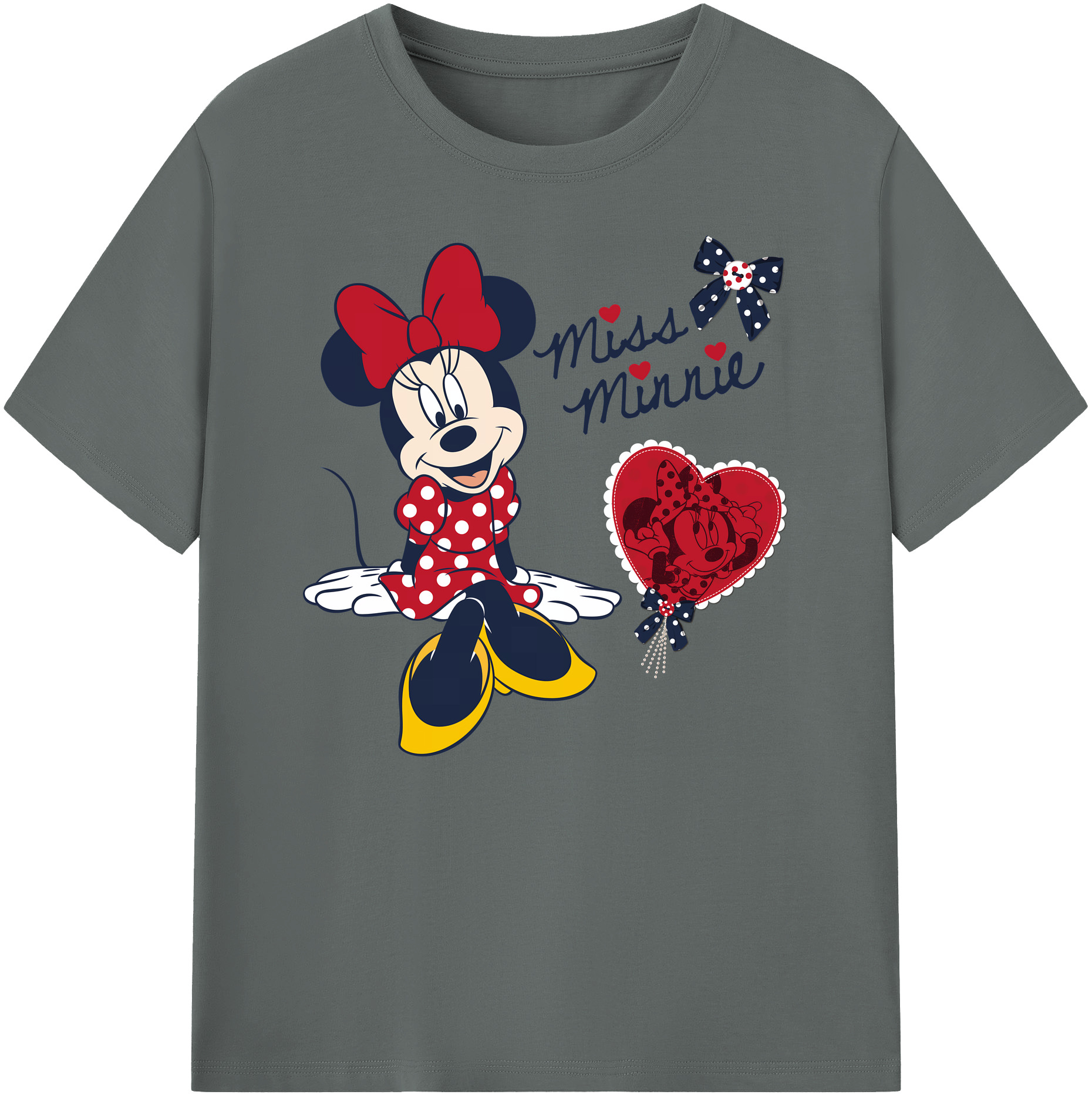 ミッキーマウス Mickey Mouse 綿100％ メンズ半袖Tシャツ｜肌触りやわらか＆通気性